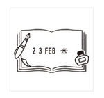 Midori Paintable Rotating Date Stamps
