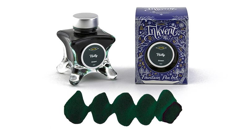 Diamine Inkvent Fountain Pen Ink (50ml) Blue Edition - Sheen