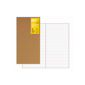 Traveler's Notebook (Regular Size) Refill 001 Lined Notebook