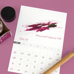 Wearingeul - Jaquere Impression Paper DIY Calendar A6 (50 sheets)