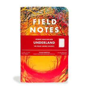 Field Notes Underland (3-Pack Ruled Memo Books)