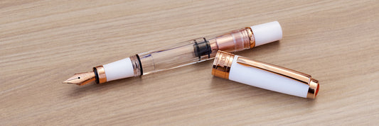 TWSBI Diamond 580 White RoseGold II Fountain Pen