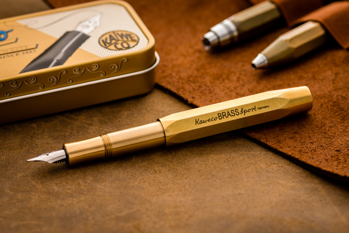 Kaweco Brass Sport Fountain Pen – Everything Calligraphy