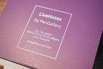LiveNotes A5 Purple Manggis Notebook (Dot Grid)