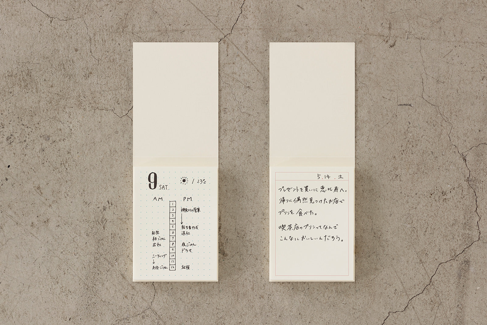 Midori Block Memo Pad 3 Type Set [LIMITED EDITION]