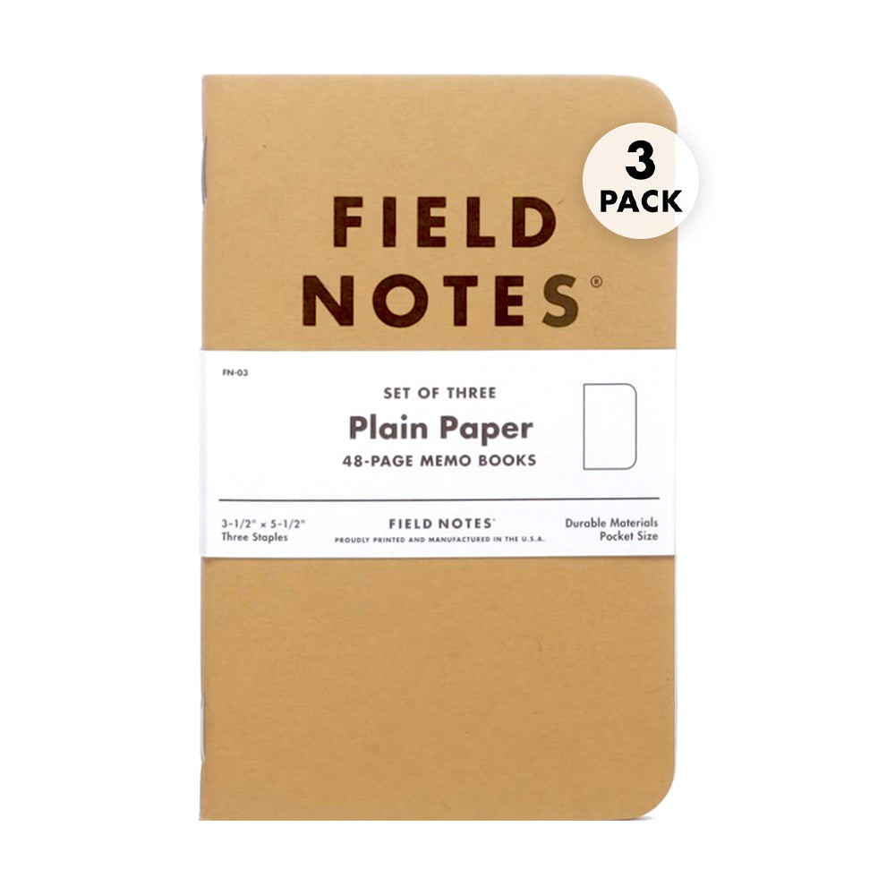Field Notes Original Kraft (3-Pack)