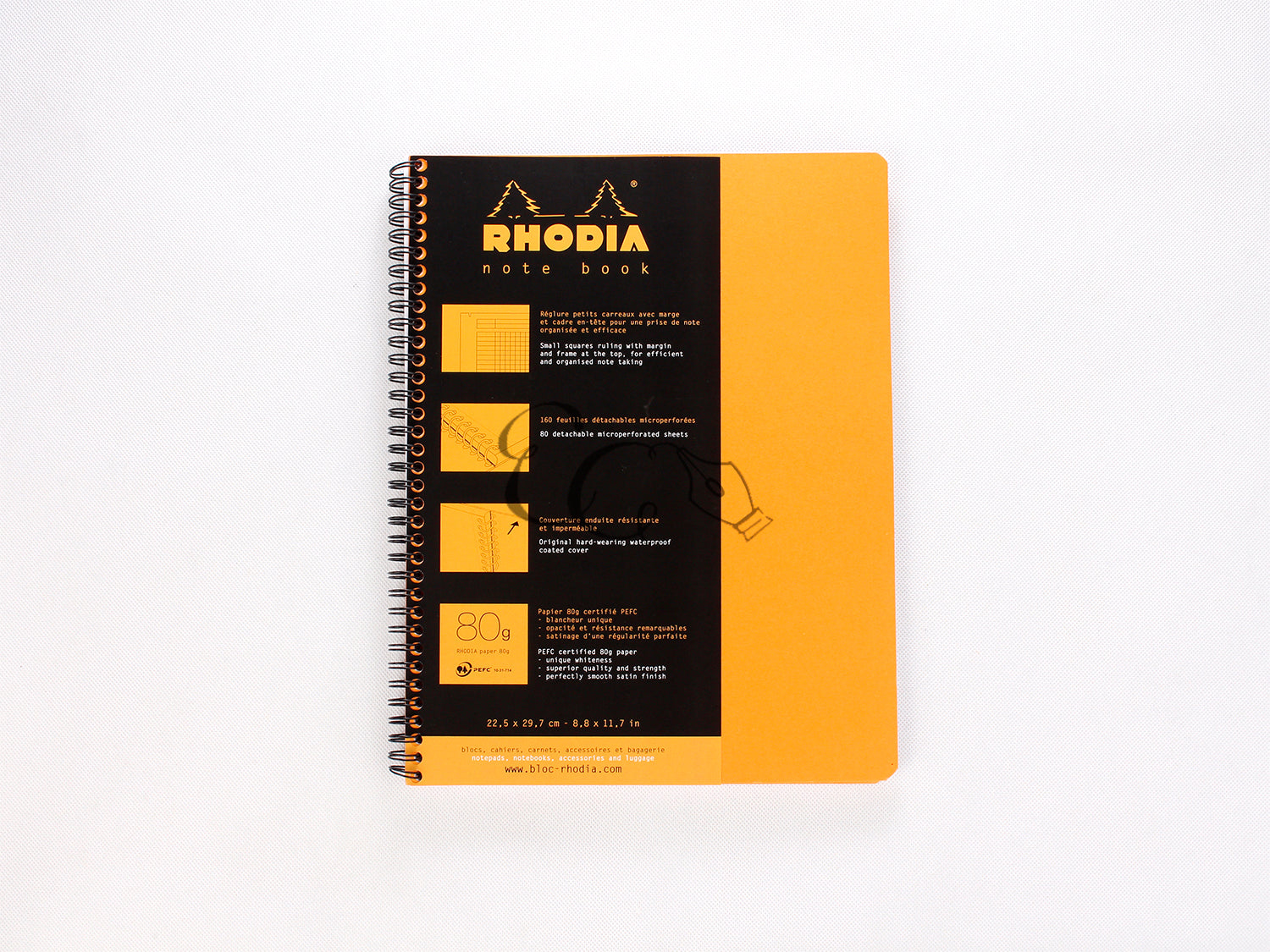 Rhodia A4 Meeting Book- Orange