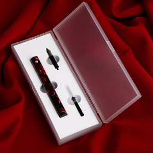 Majohn N8 (Moonman) Convertible Fountain Pen (EF Nib w/ Glass Nib & Converter)