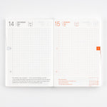 Hobonichi Techo Planner Book [Eng / A6 / Jan Start / Mon Start]