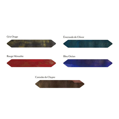 J. Herbin 1670 Anniversary Fountain Pen Ink Set [Set of 5]