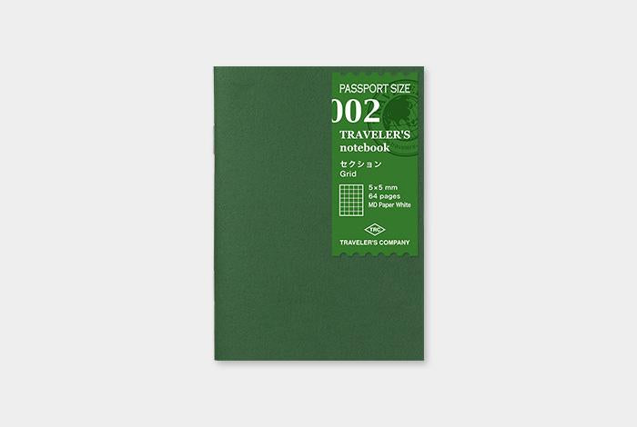 Traveler's Notebook Refill (Passport Size)