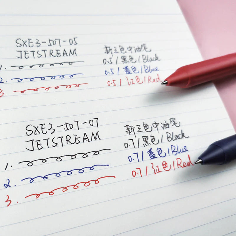 Uni-ball Jetstream SXE3-507 (0.5) 3-Color Ink Ballpoint Pens